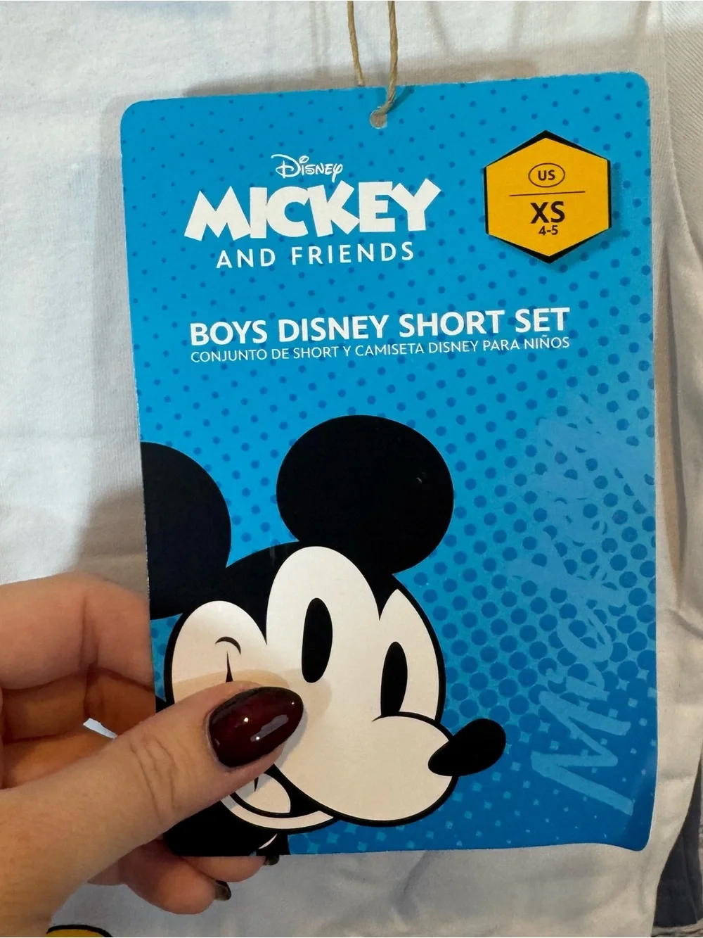 Disney Mickey Mouse 2 Piece Shorts Set